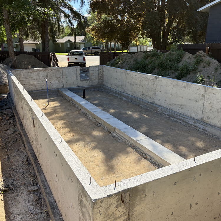 Concrete and home construction in Coer D'Alene, ID